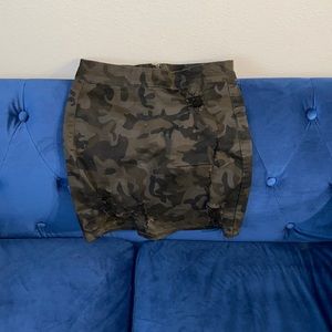 Camouflage Skirt
